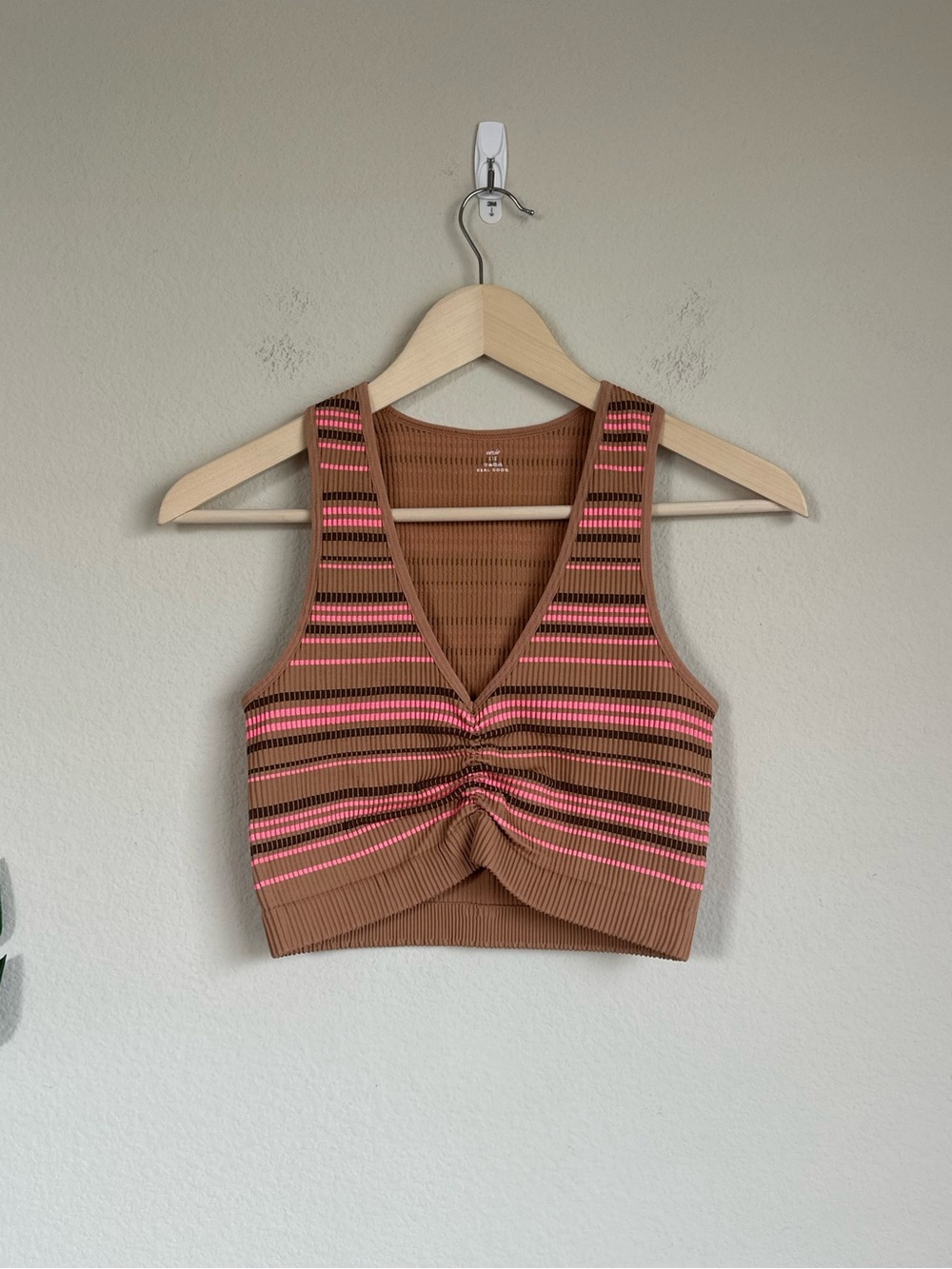 NWOT Aerie Real Good Pullover Wireless Ribbed Bralette Tank